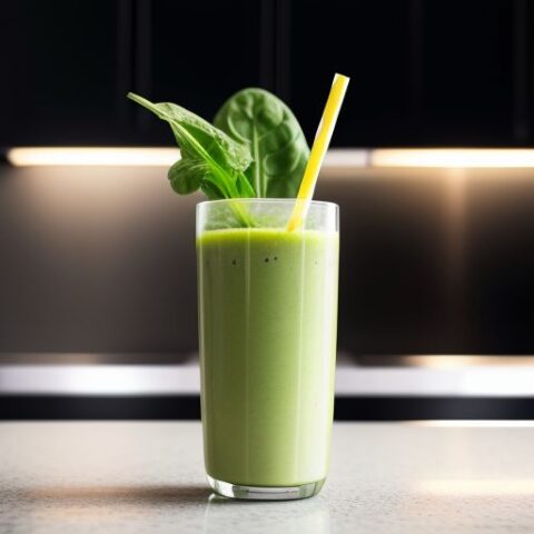Refreshing Green Spinach Smoothie