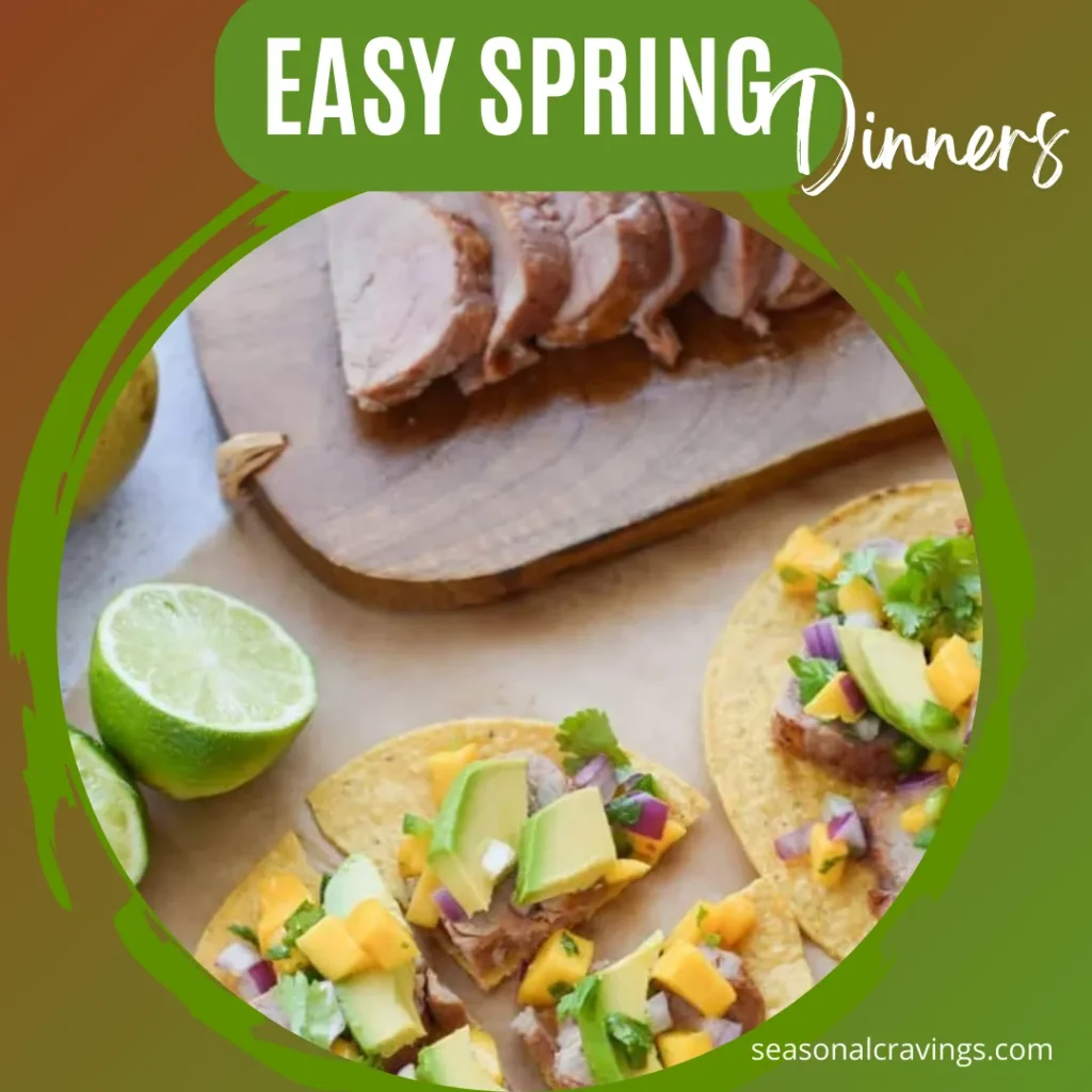 spring dinner ideas