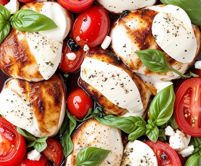 Balsamic Chicken Caprese Salad: A Delicious and Healthy Meal Option